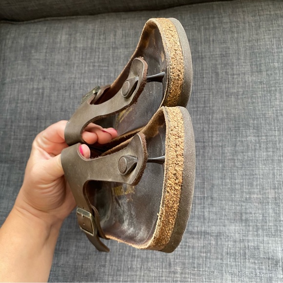 BIRKENSTOCK GIZEH SANDALS 38 - Picture 3 of 10